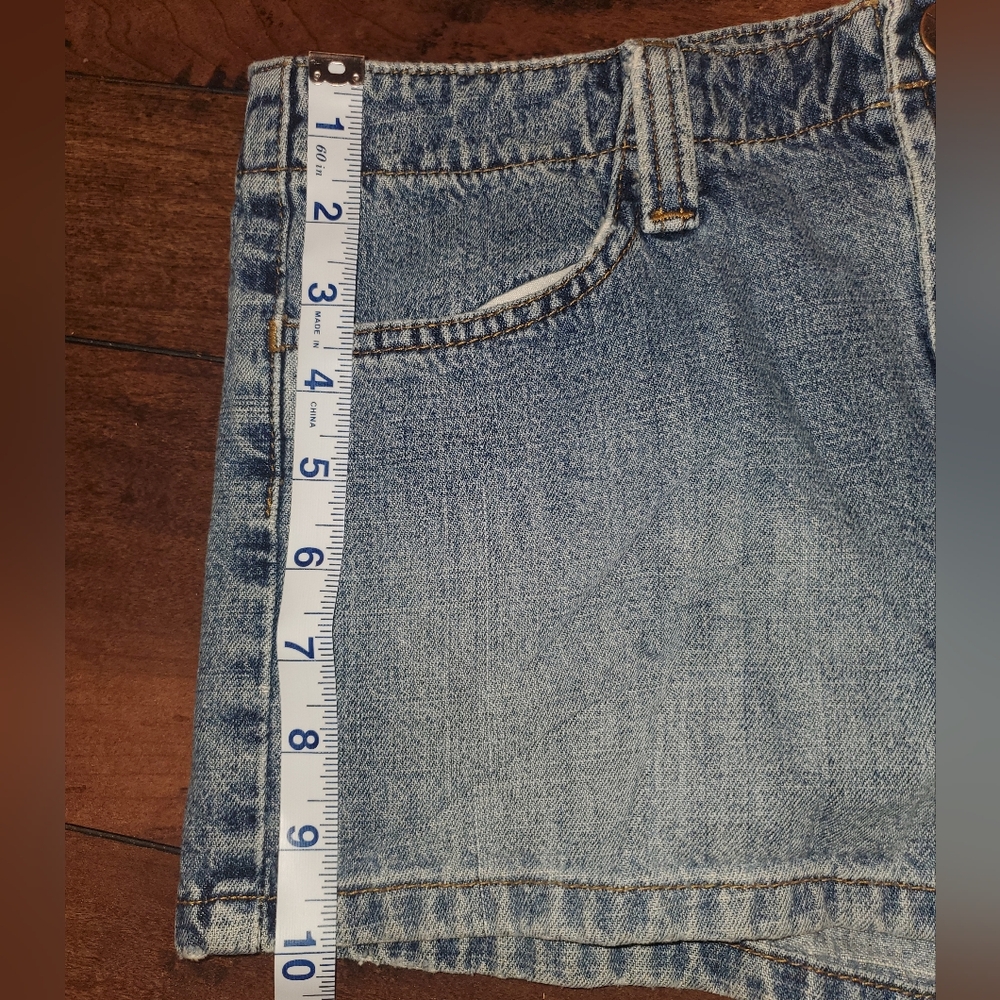 L.e.i DENIMN Jean Shorts Y2K in Jr Size 9 - Picture 12 of 14